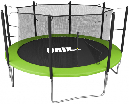 Батут UNIX Line Simple 10 ft Green (inside) - 1