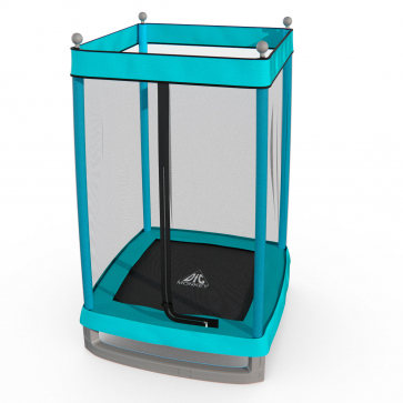 Батут DFC MONKEY 50х50", син/зел, сетка (127х127см) 50INCH-JPMB - 1