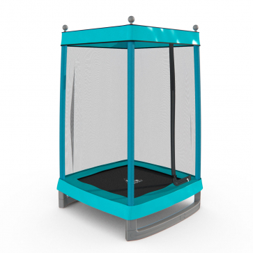 Батут DFC MONKEY 50х50", син/зел, сетка (127х127см) 50INCH-JPMB - 2